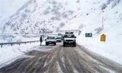 خبرگزاری فارس: بارش برف در محورهای کوهستانی گیلان