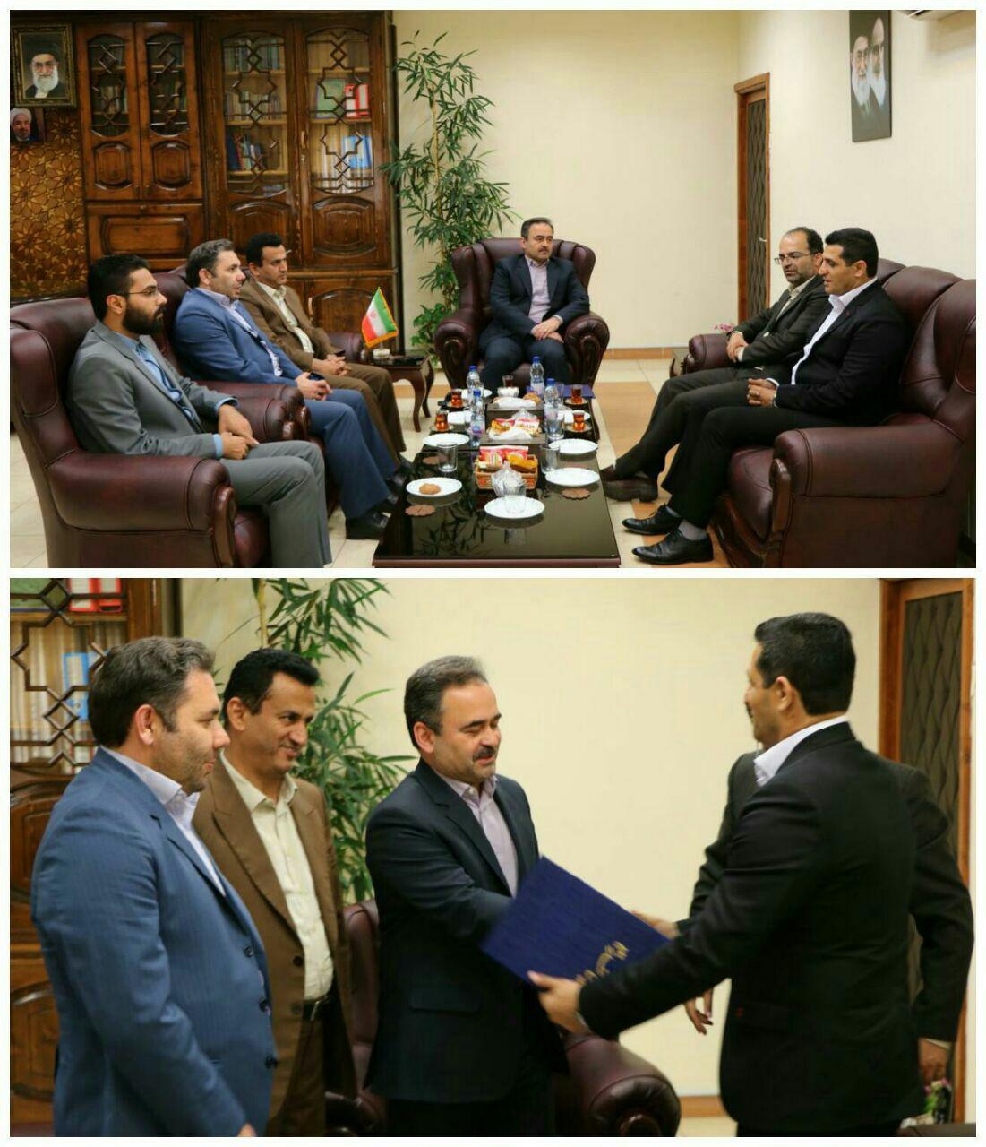 سرانجام رضا مودبی بعنوان رئیس ورزش و جوانان شهرستان لاهیجان معارفه شد