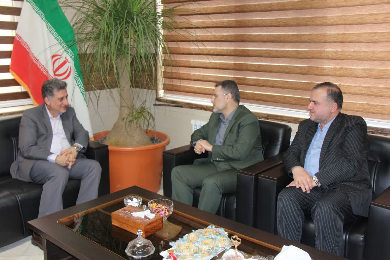 دیدار مدیرکل کمیته امداد امام خمینی(ره) گیلان با فرماندار رودسر