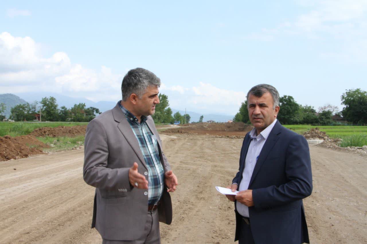 فرماندار تالش: پروژه کنار گذر تالش پس از سال ها رکود ، به مرحله اجرا بازگشت