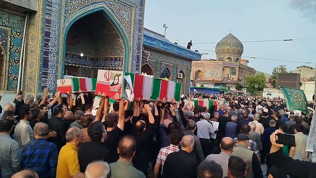 از عشق تا شهادت/ ۱۵شهید در دستان مردم گیلان آرام گرفت/ اقتدار گیلان از رشت تا آستانه اشرفیه