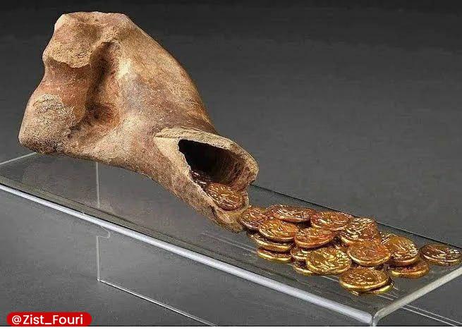 گنج ۲ هزارساله که در «استخوان گاو» پنهان شده بود