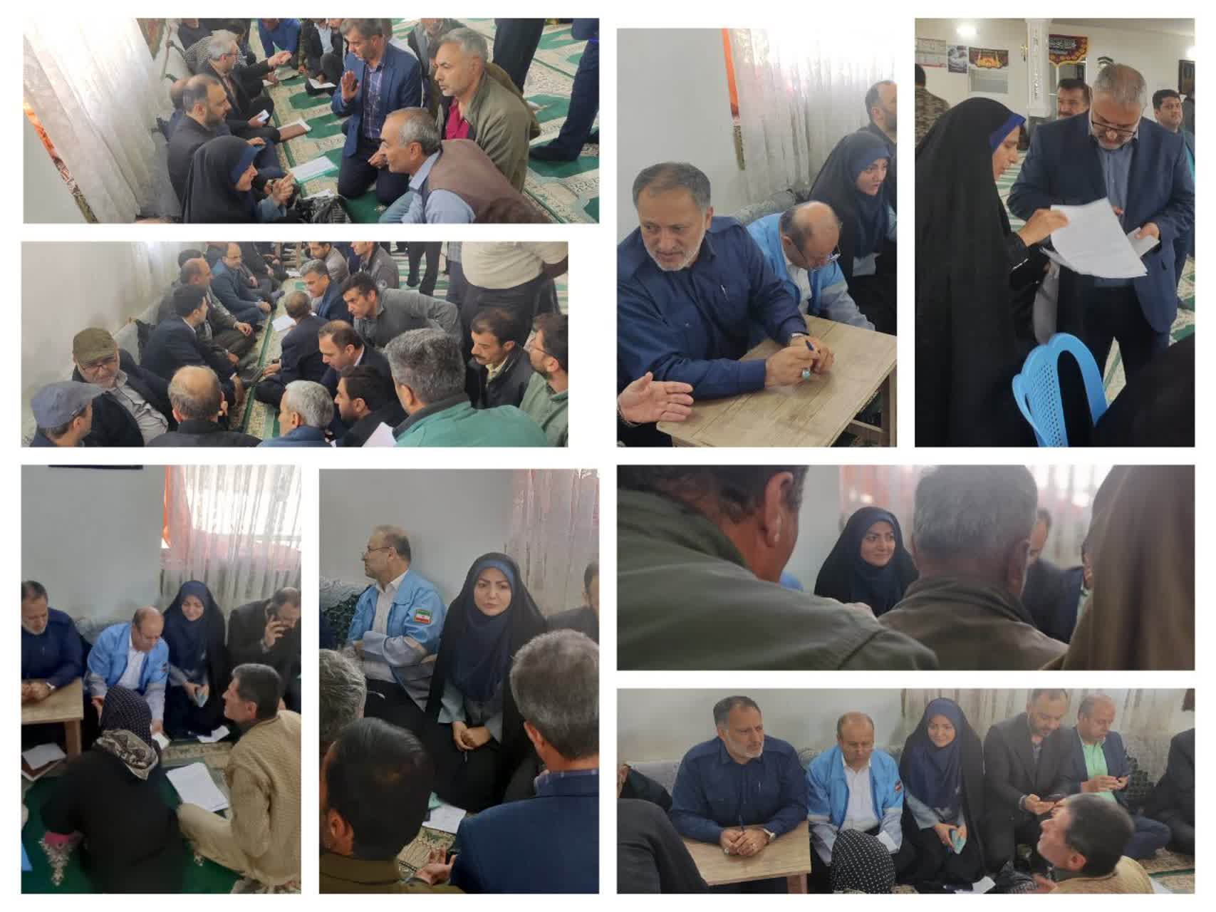 برگزاری میز خدمت در شهر دیلمان